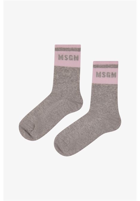 Calzini con logo MSGM KIDS | S6MSJGSO032271/02